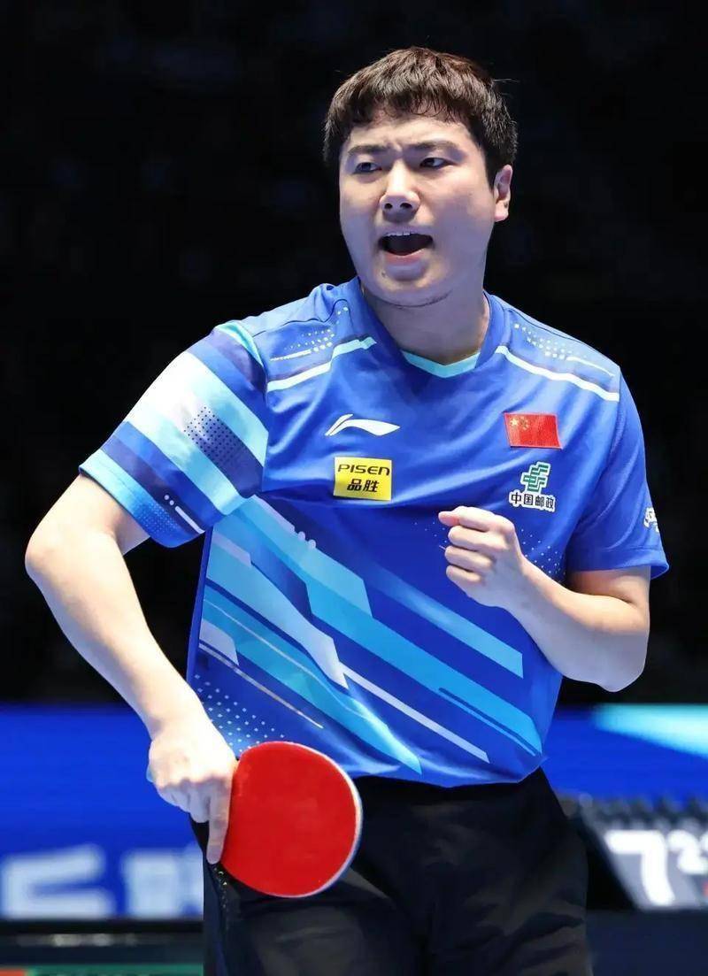 中国队完胜德国队，梁靖崑刷新纪录
